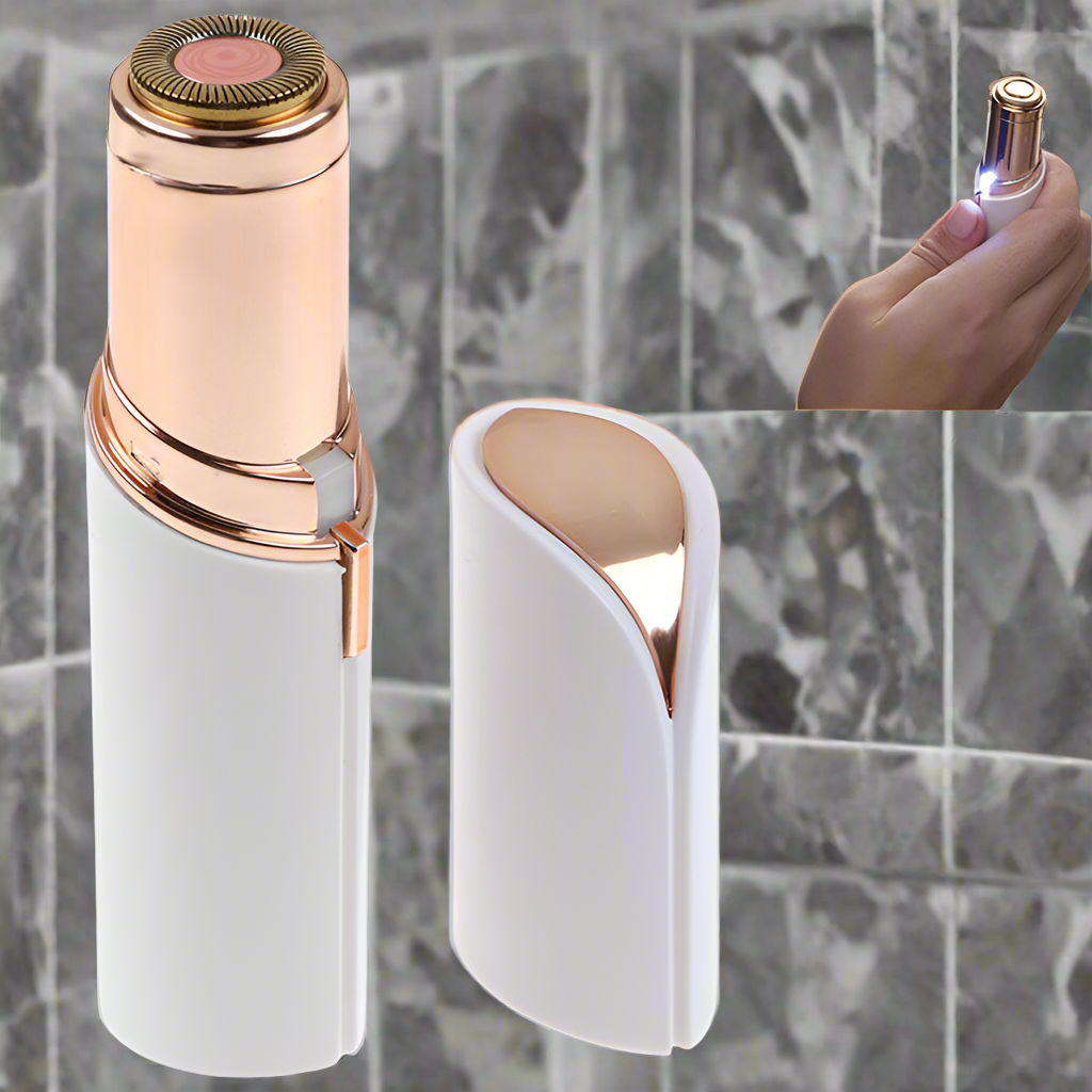 Epilator facial, Zola®, fara durere, cu LED, alb, 11x2.5 cm Epilator facial, Zola®, fara durere, cu LED, alb, 11x2.5 cm